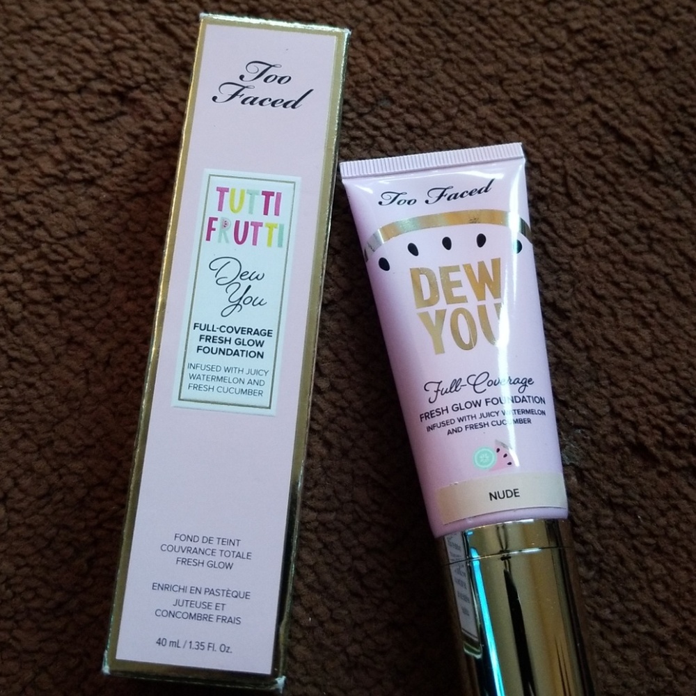 too faced full coverage foundation